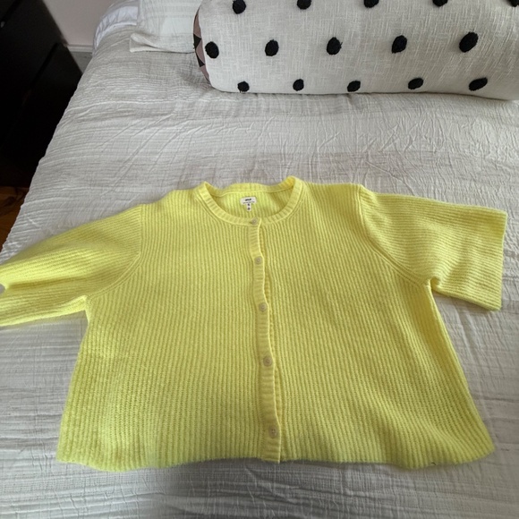 aerie Unreal Short Sleeve Cardigan Sweater - Picture 6 of 6